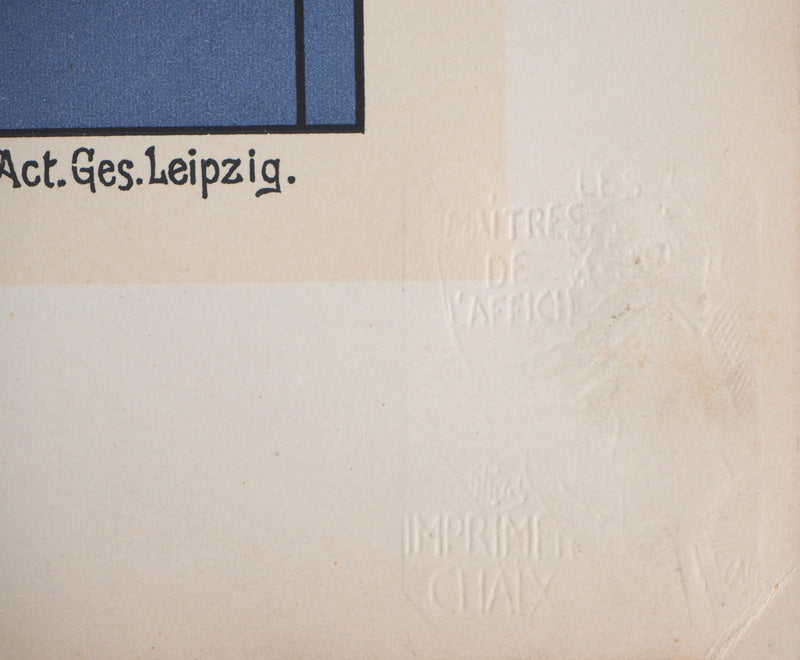 Fritz REHM : Cigarette Laferme, 1897 - Affiche (détail)