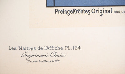 Fritz REHM : Cigarette Laferme, 1897 - Affiche (détail)