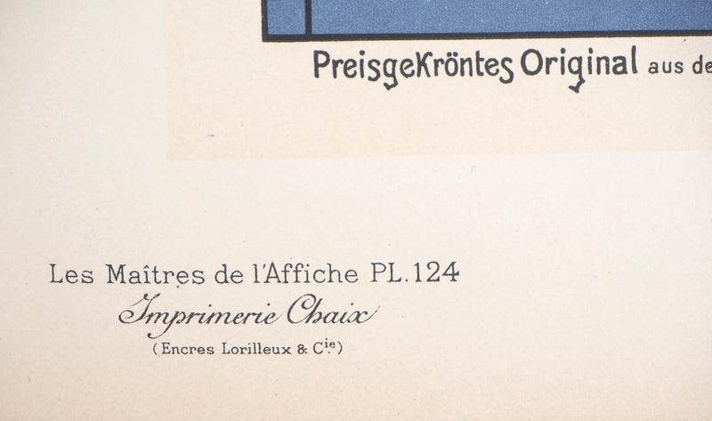 Fritz REHM : Cigarette Laferme, 1897 - Affiche (détail)