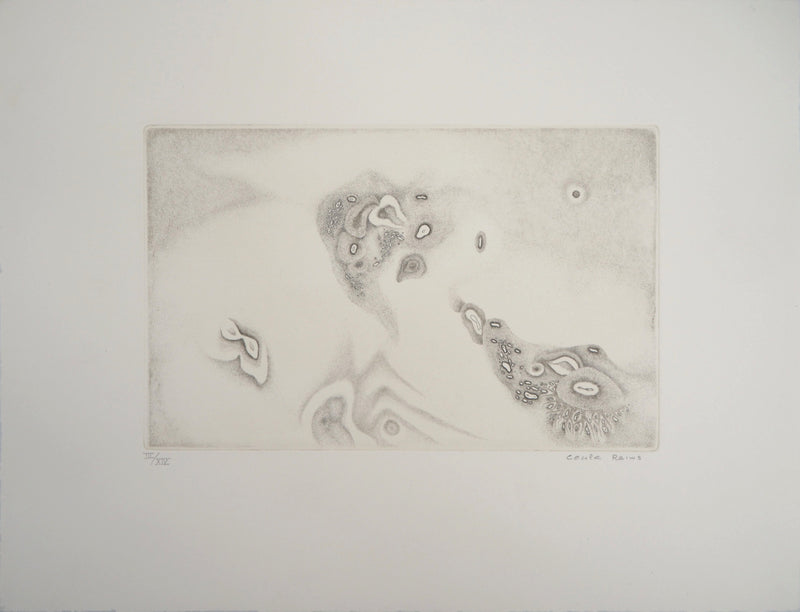 Cecile REIMS : Vie de cosmos - Gravure