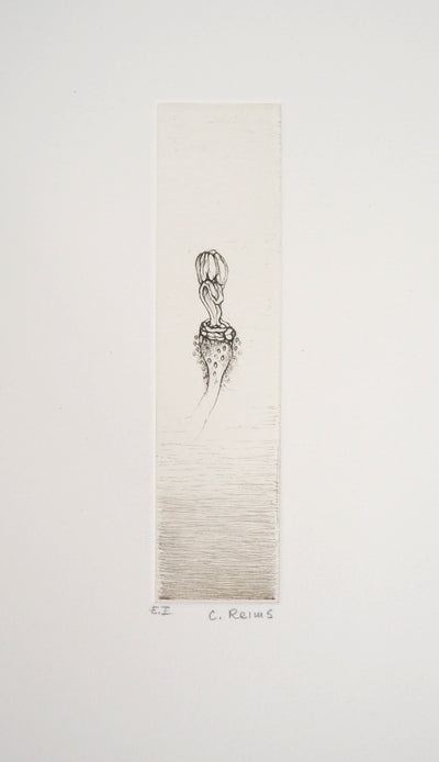 Cecile REIMS : Fleur curieuse, 2003 - Gravure
