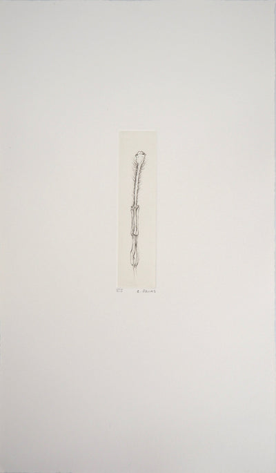 Cecile REIMS : Fleur séductrice, 2003 - Gravure (détail)