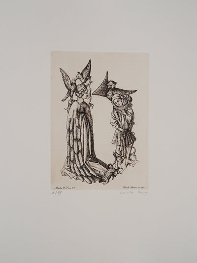 Cécile REIMS : Indulgence - Gravure