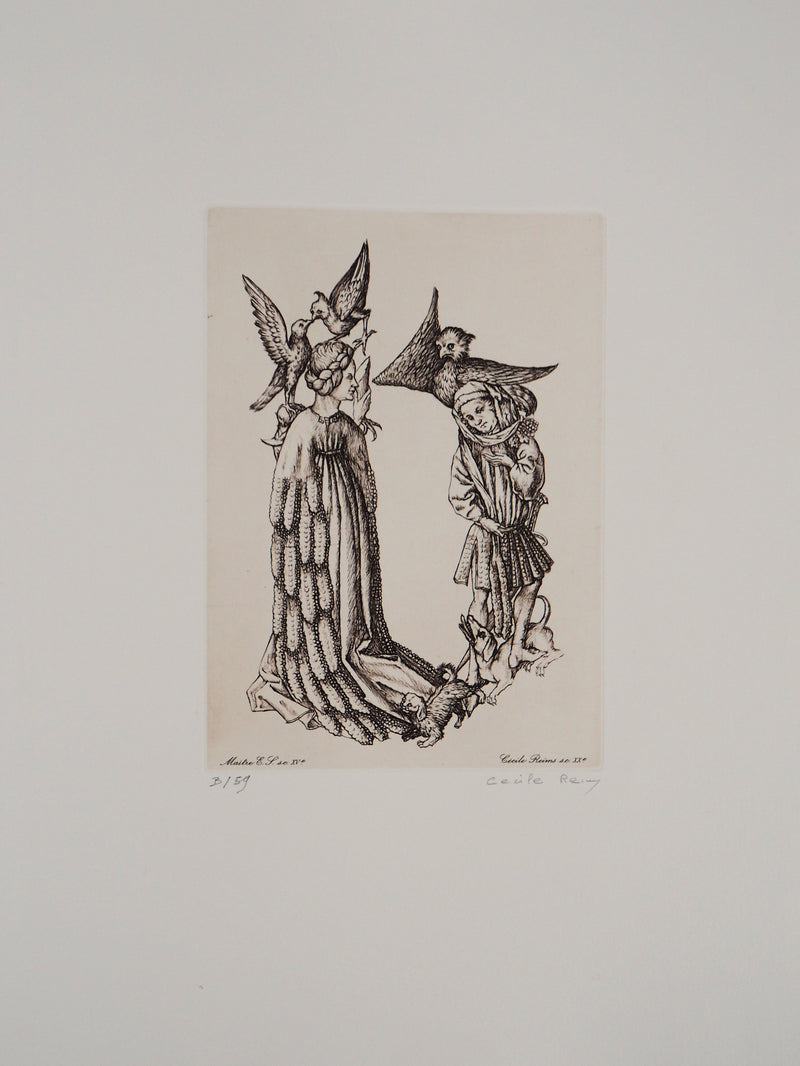 Cécile REIMS : Indulgence - Gravure