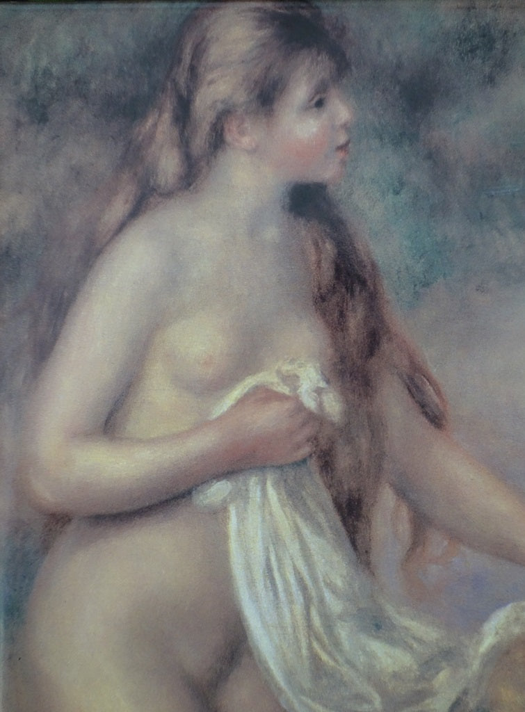 Pierre-Auguste RENOIR : Baigneuse aux cheveux longs, Sérigraphie originale (photo de détail 2) - Crédit photo : Galerie Art.Paris