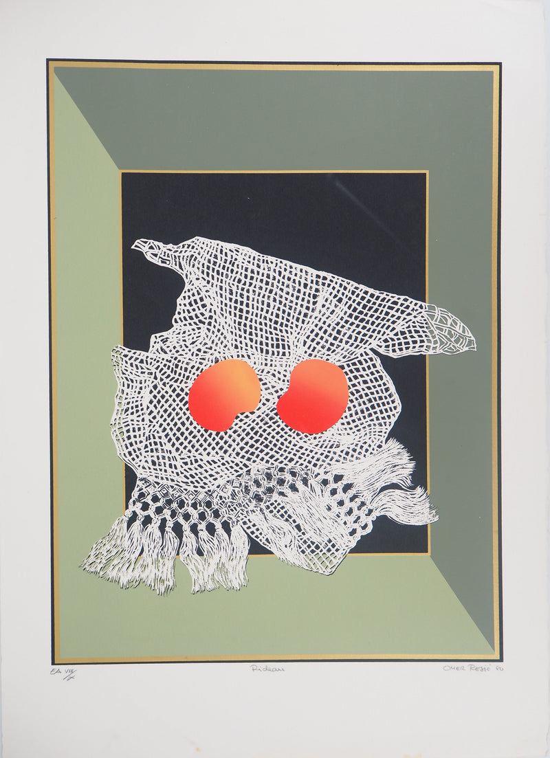 Omer RESIC : Mexique, les Piments - Lithographie