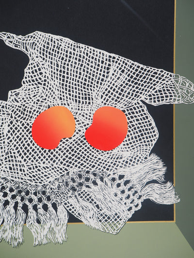 Omer RESIC : Mexique, les Piments - Lithographie (détail)