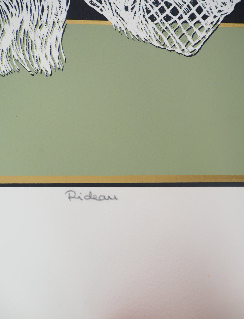 Omer RESIC : Mexique, les Piments - Lithographie (détail)