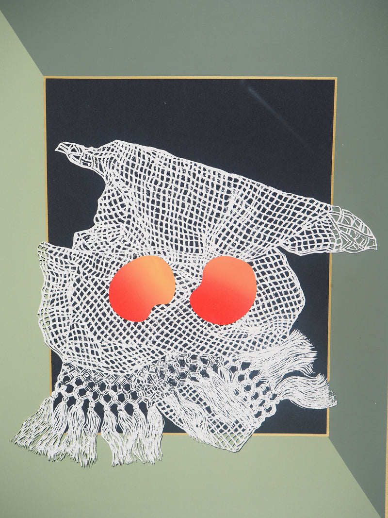 Omer RESIC : Mexique, les Piments - Lithographie (détail)