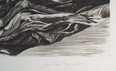Jean Marc REYMOND : Fantasme mycologique, 1989 - Gravure (détail)