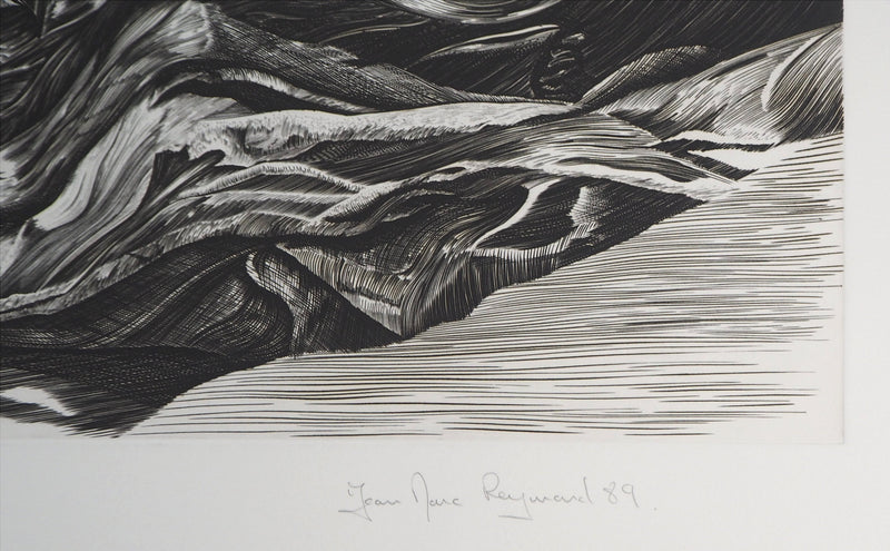 Jean Marc REYMOND : Fantasme mycologique, 1989 - Gravure (détail)