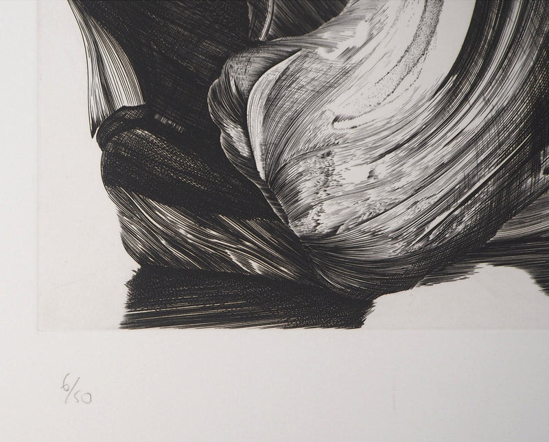 Jean Marc REYMOND : Fantasme mycologique, 1989 - Gravure (détail)