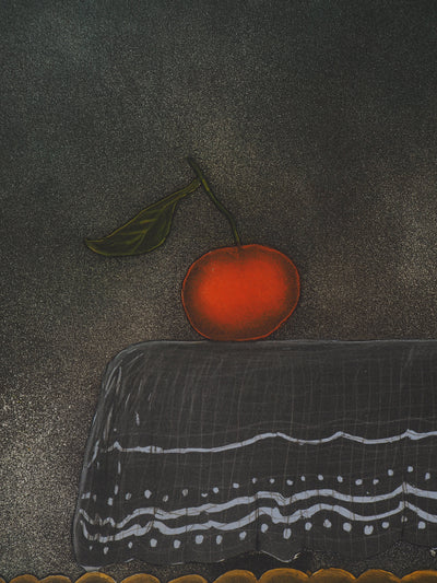 Jacques Joachim Jean RIGAL : La douzième clémentine - Gravure (détail)