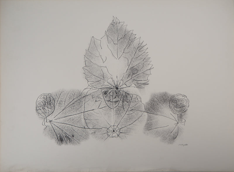 Jean-Paul RIOPELLE : Nelligan, Roi des feuilles, 1979 - Lithographie