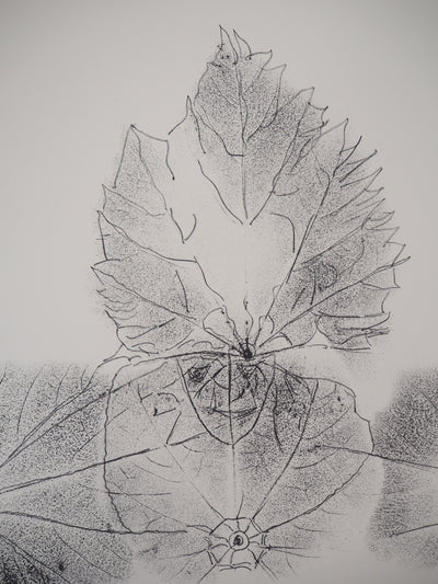 Jean-Paul RIOPELLE : Nelligan, Roi des feuilles, 1979 - Lithographie (détail)
