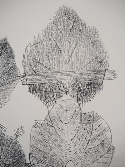 Jean-Paul RIOPELLE : Nelligan, Totems de la Nature, 1979 - Lithographie (détail)