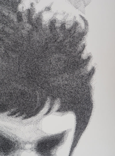 Robert RIOU : Le cri, 1983 - Lithographie (détail)