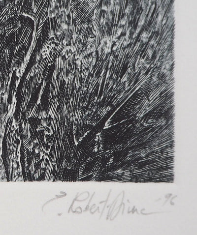 Eric ROBERT-AYME : Palimpseste giclé, 1996 - Gravure (détail)