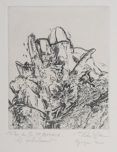 Eric ROBERT-AYME : Sommet surréaliste, 2000 - Gravure