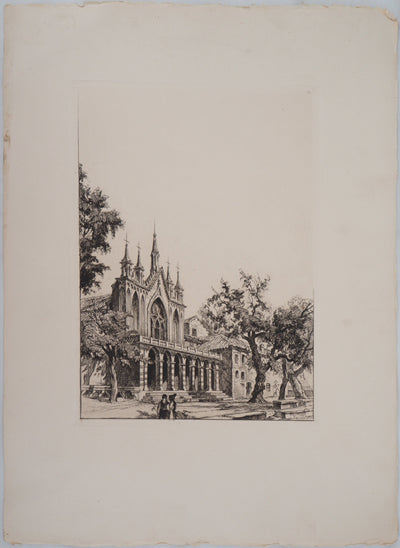 Maurice ROBERT : Lot de cinq gravures - Gravure (détail)