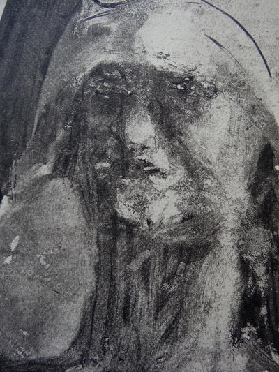 Auguste RODIN : La Liberté, 1897 - Gravure (détail)
