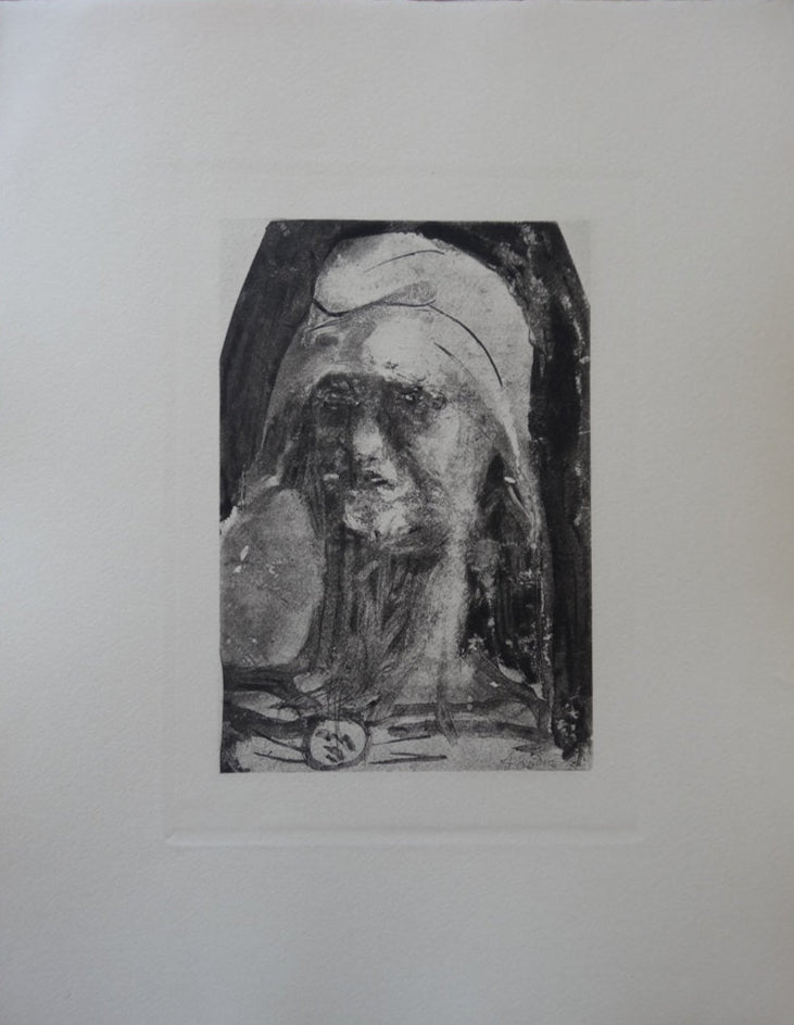 Auguste RODIN : La Liberté, 1897 - Gravure (détail)