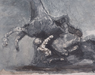 Auguste RODIN : L'Amour - Héliogravure (détail)