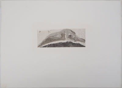 Auguste RODIN : Attaché au rocher - Héliogravure (détail)
