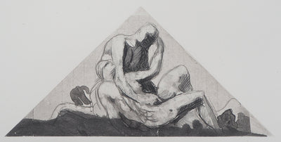 Auguste RODIN : Bacchanale - Héliogravure