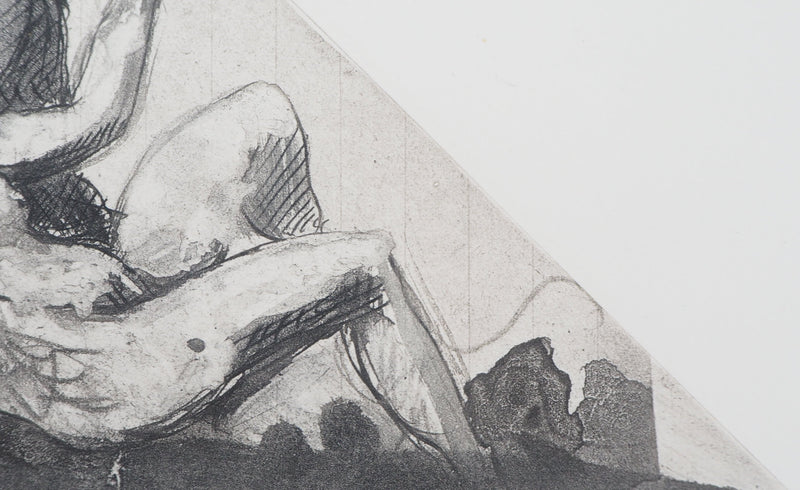 Auguste RODIN : Bacchanale - Héliogravure (détail)
