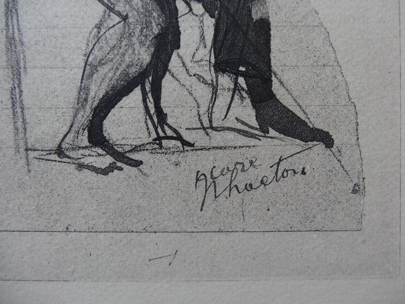 Auguste RODIN : Le baiser, 1897 - Héliogravure (détail)