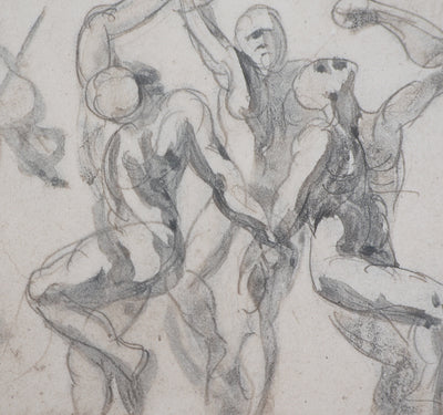Auguste RODIN : Danse - Héliogravure (détail)