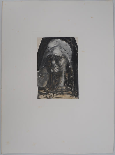 Auguste RODIN : La doyenne, 1897 - Héliogravure (détail)