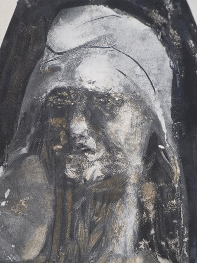Auguste RODIN : La doyenne, 1897 - Héliogravure (détail)