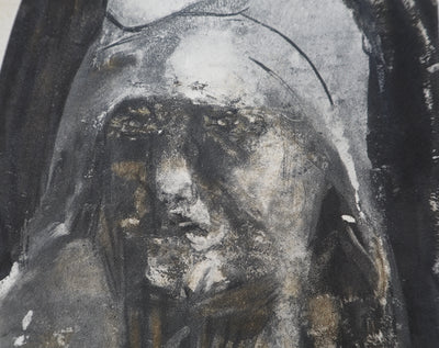 Auguste RODIN : La doyenne, 1897 - Héliogravure (détail)