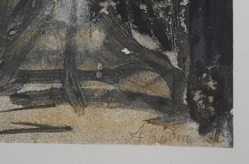 Auguste RODIN : La doyenne, 1897 - Héliogravure (détail)