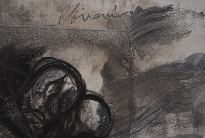 Auguste RODIN : L'étreinte - Héliogravure (détail)