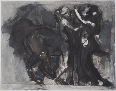 Auguste RODIN : La fête du Centaure - Héliogravure