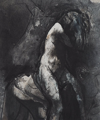 Auguste RODIN : La Fortune - Héliogravure (détail)