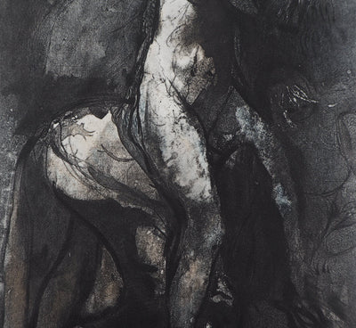 Auguste RODIN : La Fortune - Héliogravure (détail)