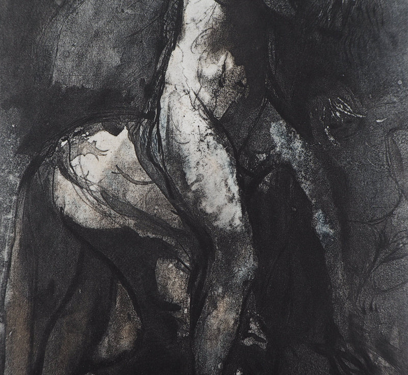 Auguste RODIN : La Fortune - Héliogravure (détail)