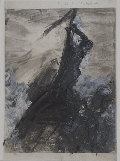 Auguste RODIN : Le grand voyage - Héliogravure