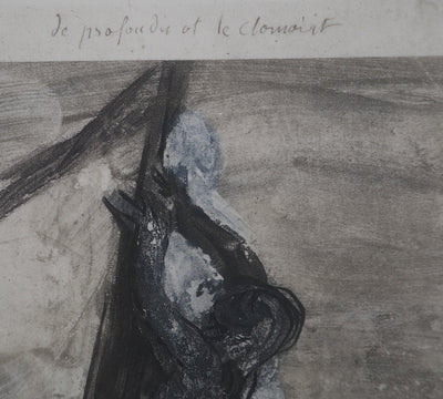 Auguste RODIN : Le grand voyage - Héliogravure (détail)