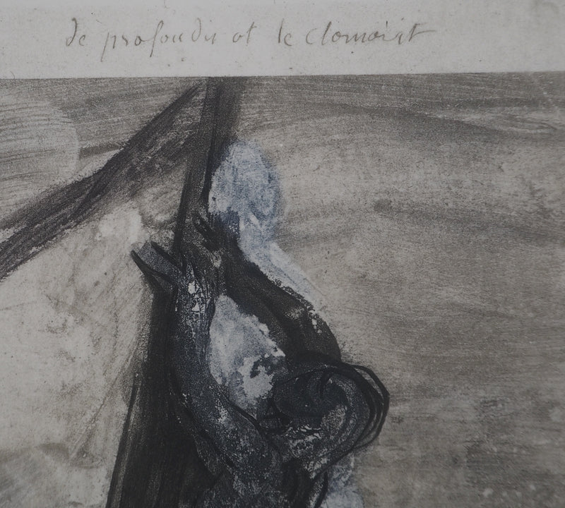Auguste RODIN : Le grand voyage - Héliogravure (détail)