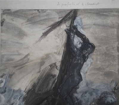 Auguste RODIN : Le grand voyage - Héliogravure (détail)