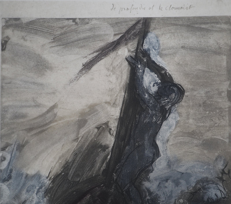 Auguste RODIN : Le grand voyage - Héliogravure (détail)