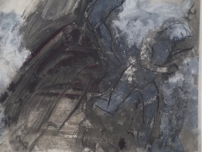 Auguste RODIN : Le grand voyage - Héliogravure (détail)