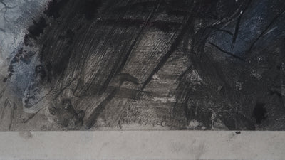 Auguste RODIN : Le grand voyage - Héliogravure (détail)