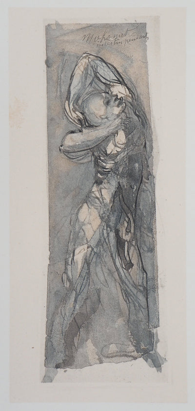 Auguste RODIN : Les hérésiarques - Héliogravure