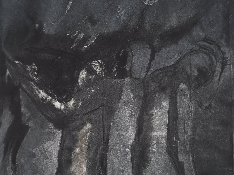 Auguste RODIN : La leçon de danse - Héliogravure (détail)